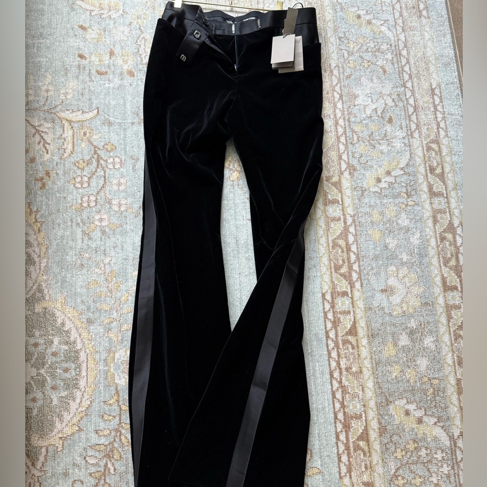 Tom Ford Black Velvet Pants